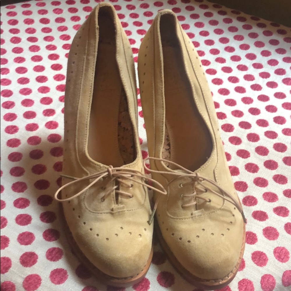 The Office of Angela Scott Wingtip Heels